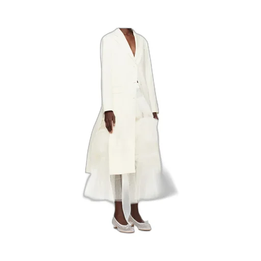 Cut-Out Bow Detail Coat