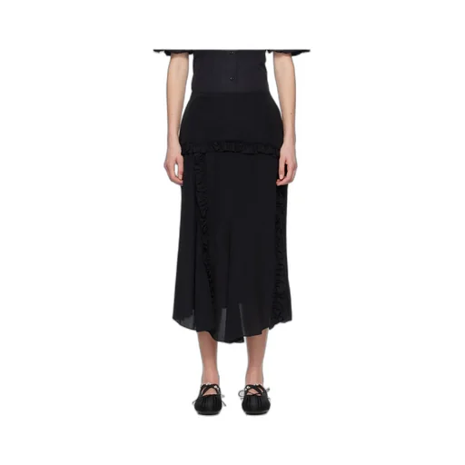 Ruffle Frill Multi-Seam Skirt