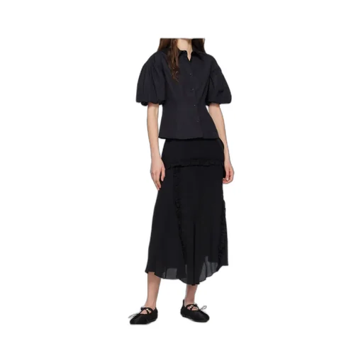Ruffle Frill Multi-Seam Skirt