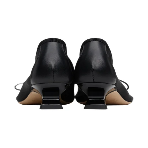Mesh Ballerina Low Heels