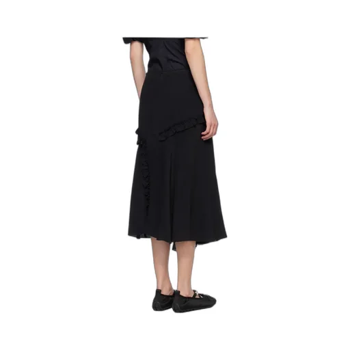 Ruffle Frill Multi-Seam Skirt