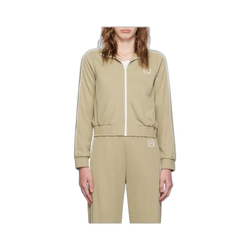 Golf Embroided Zipper Casual Jacket