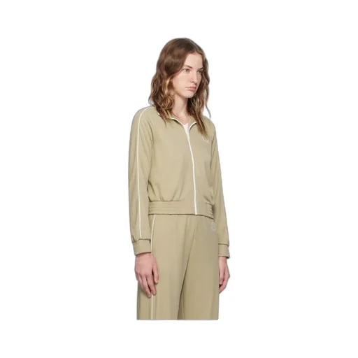 Golf Embroided Zipper Casual Jacket