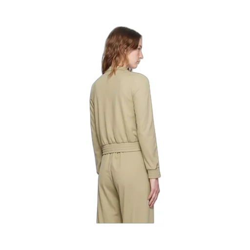Golf Embroided Zipper Casual Jacket