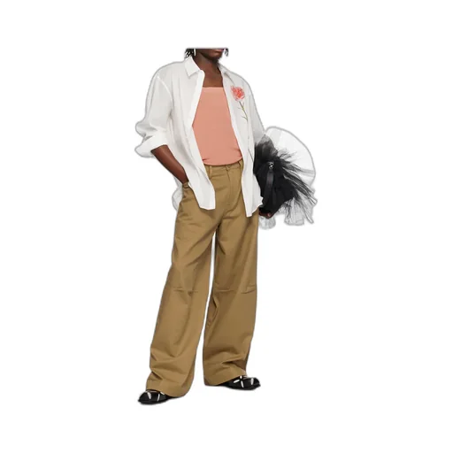Wide-Leg Trousers