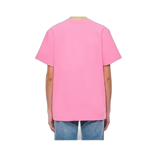 Carnation-Print Crewneck T-Shirt