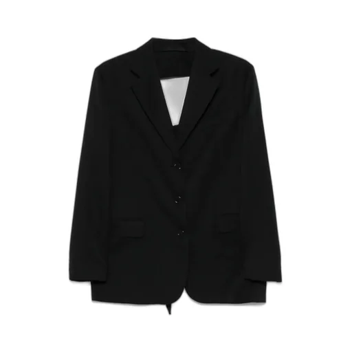 Back Cut Out Bow Detail Jacket