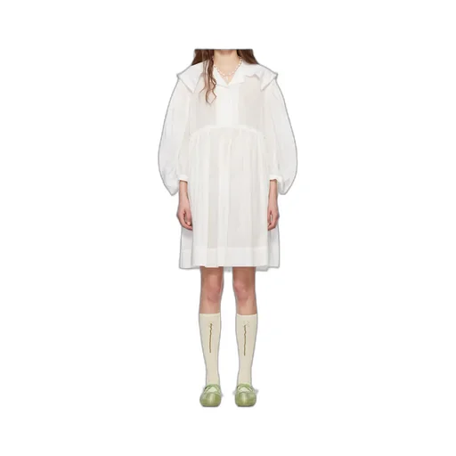 Beaded Sailor Blouse Mini Dress