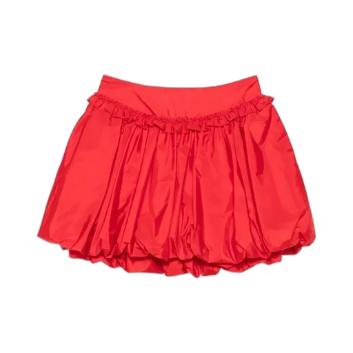 Pleated Detail Mini Skirt