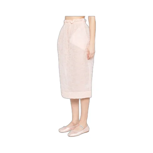Ruffle-Waisted Skirt