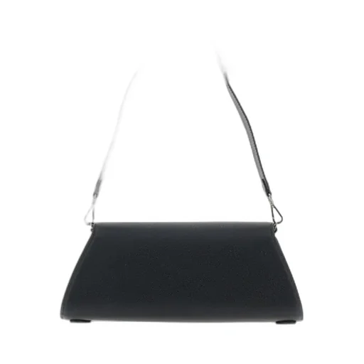 Pearl-Embellished Clasp Shoulder Bag