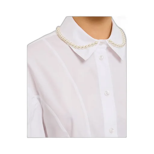 Pearl-Embellished Shirt