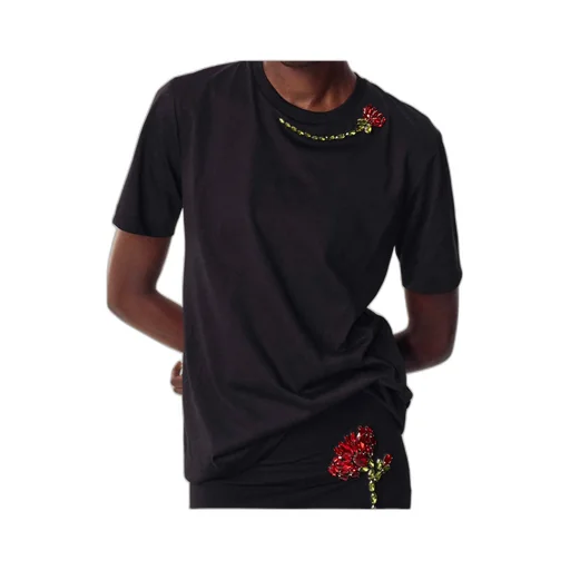 Decorative Floral T-Shirt