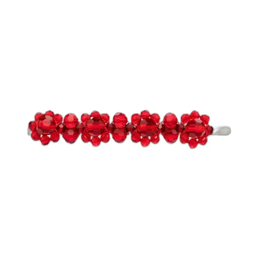 X Browns 50 Crystal Flower Hair Clip