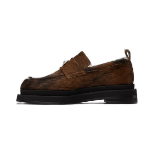 Split-Toe Loafers
