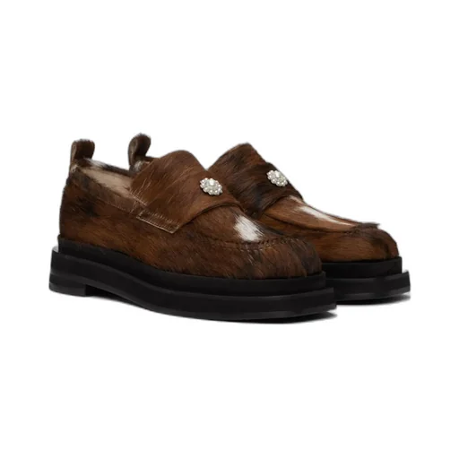 Split-Toe Loafers