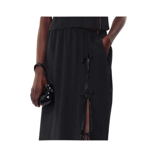 Bow-Embellished Skirt