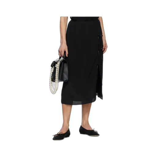 Bow-Embellished Skirt