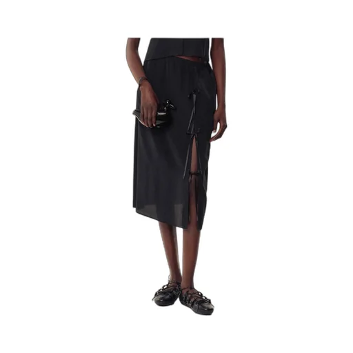 Bow-Embellished Skirt