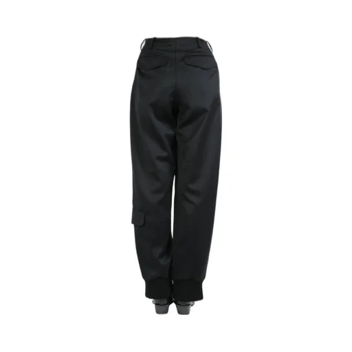 Button-Decorated Casual Pants