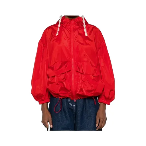 Zipped Hooded Jacket