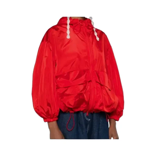 Zipped Hooded Jacket