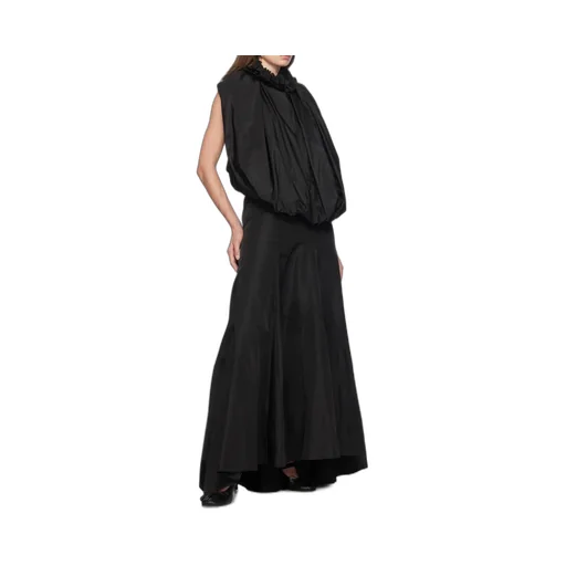 Ruffled Round Neck Dress