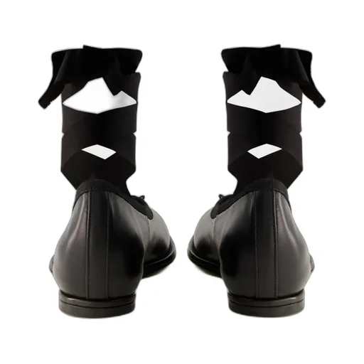 Heart Toe Strapped Ballerinas