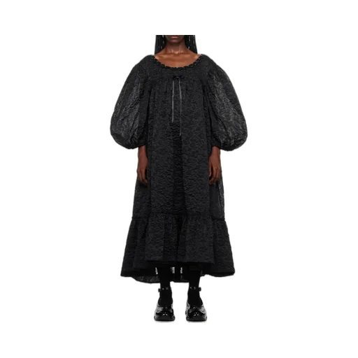 Beaded Medium-Length Dress