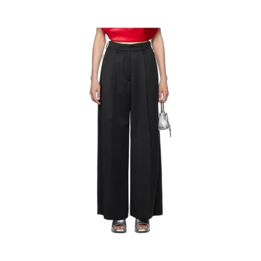 Furry Welt Pocket Trousers