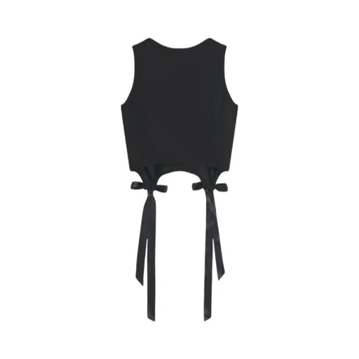 Bow Detail Sleeveless Top
