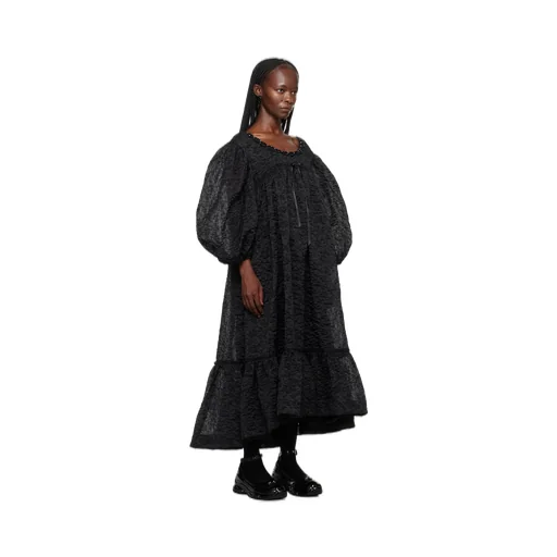 Beaded Medium-Length Dress