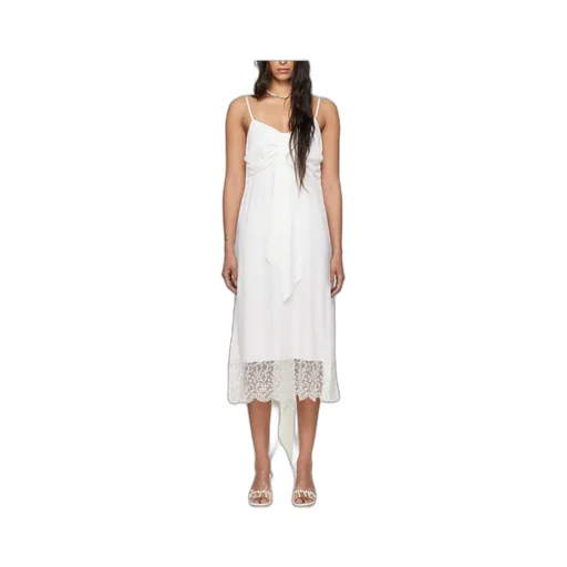 Front Bow Suspender Dress