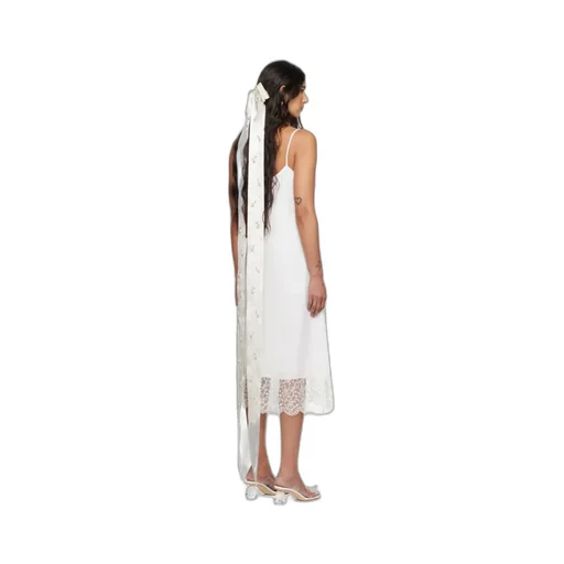 Front Bow Suspender Dress