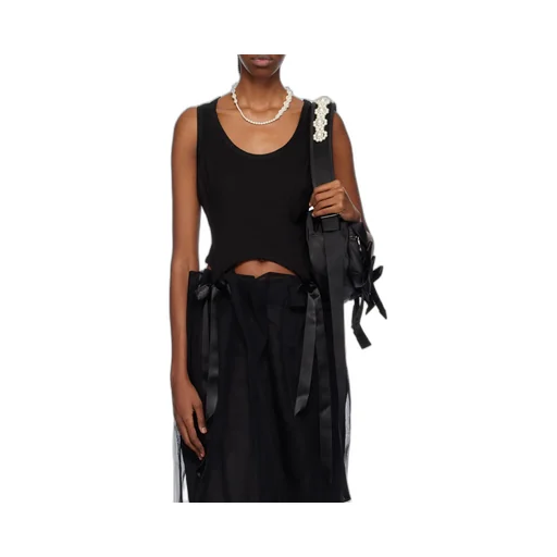Bow Detail Sleeveless Top