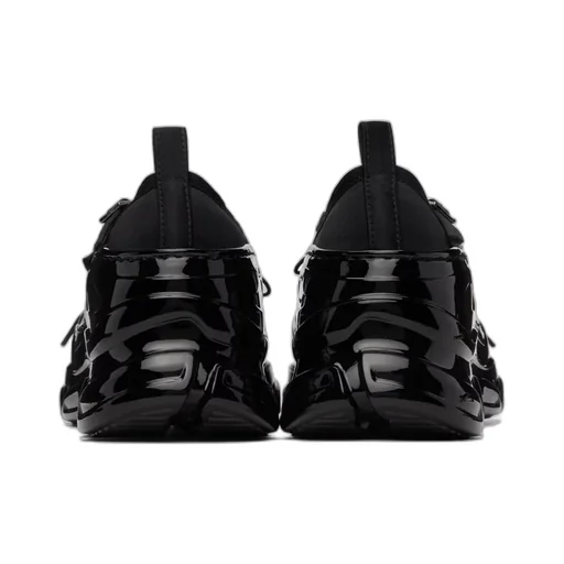 Round Toe Panelled Ballerines