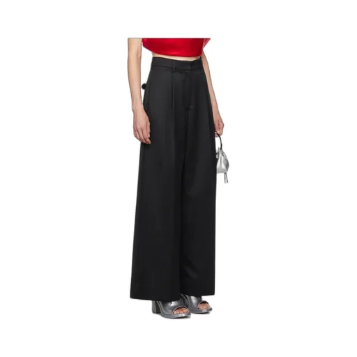 Furry Welt Pocket Trousers