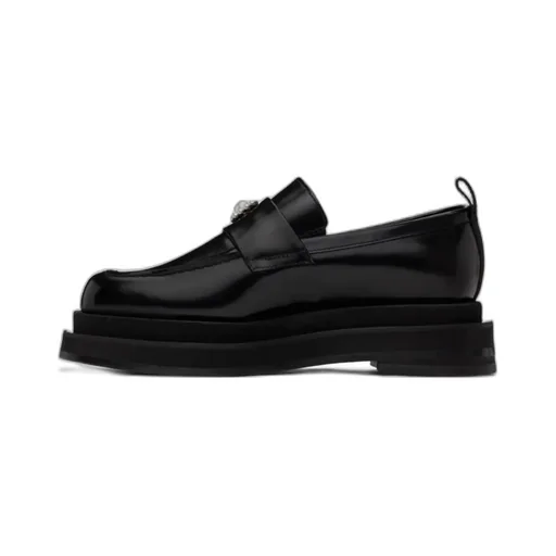 Artificial Pearl Decorated Loafers