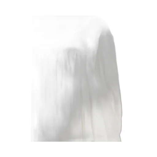 Round-Collar Long-Sleeved Dress