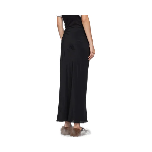 Bow Spiral Mid-Length Skirt