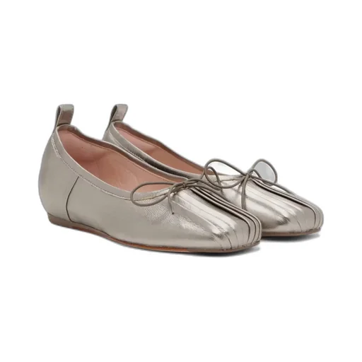 Classic Pleated Ballet Shoes