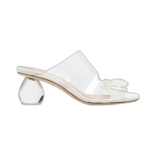 Bead-Detail Sandals