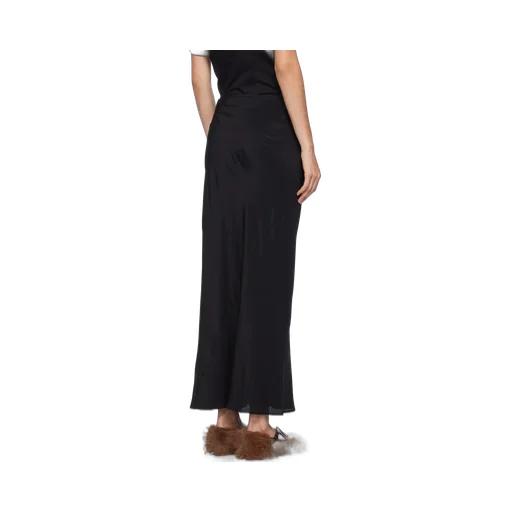 Bow Spiral Mid-Length Skirt