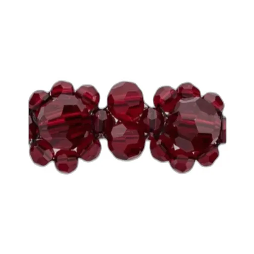 Faceted-Bead Hair Clip