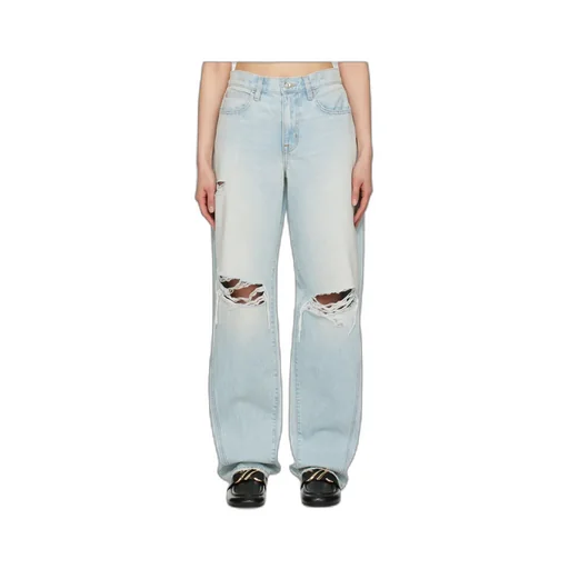 Tess Five-Pocket Denim Trousers