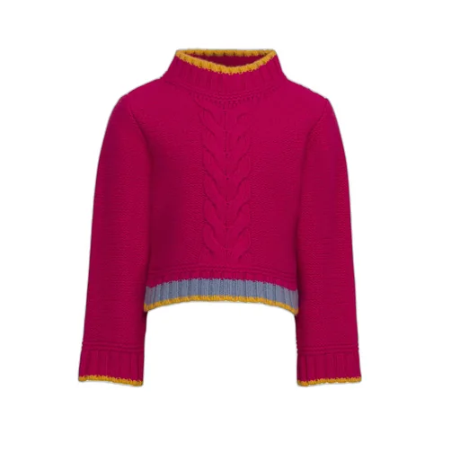 Stripe-Trim Sweater