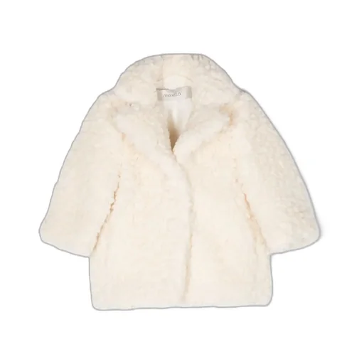 Single-Breasted Faux-Fur Coat