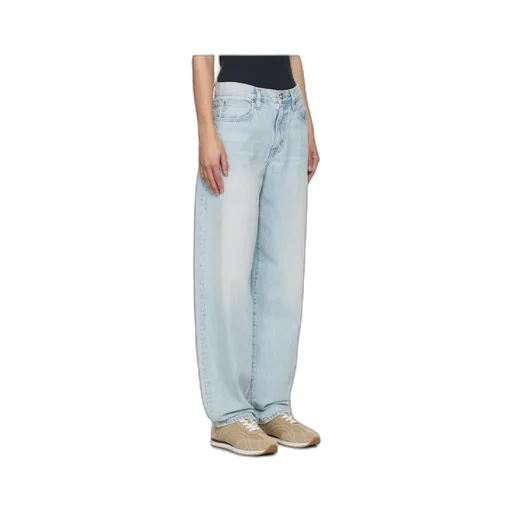 Ella Mid-Rise Denim Trousers