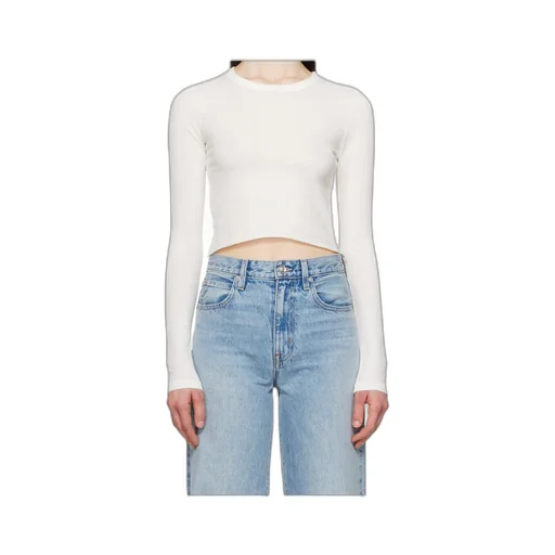 Round Neck Long-Sleeved T-Shirt