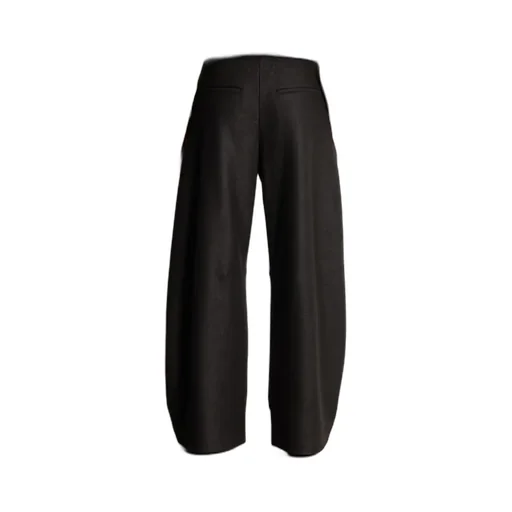 Wide-Leg Casual Trousers